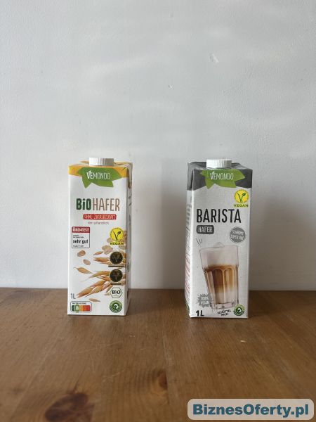 Mleko owsiane Mleko Barista roślinne bardzo atrakcyjna cena Biznes