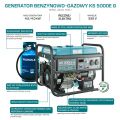 Generator / Agregat benzynowo-gazowy KS 5000E G - zdjęcie 3