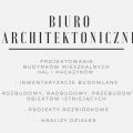 Biuro projektowe - projekty architektoniczne