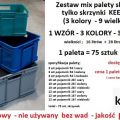 Sprzedam palety mix nowe skrzynki 1 paleta = 75 sztuk - zdjęcie 2