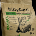 Żwirek kukurydziany dla kotów KittyCorn 14 litrów