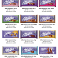 Czekolada Triple Caramel, Milka Cocoa, Milka Chips Ahoy!, Milka Creme