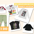 Nowe ubrania dziecięce włoskiej marki iDo, mix outlet