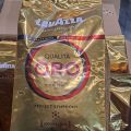 Kawa Lavazza Oro 1 kg ziarno import + sticker PL 4 palety świeża data