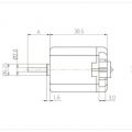 Silniczek, motor FT-280SAV-15250B Kinmore - zdjęcie 3