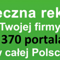 Publikacji ogłoszeń na 370 portalach lokalnych