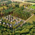 Działka z projektem osiedla domków i pozwoleniem na budowę - zdjęcie 1